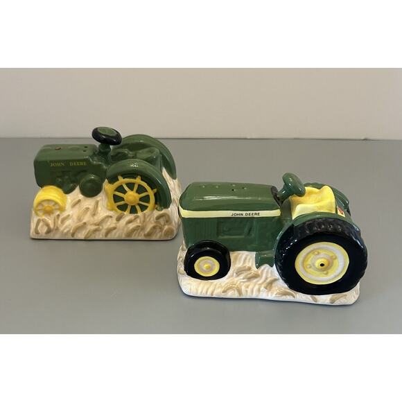 John Deere Generations Salt & Pepper Shaker Set - Picture 1 of 16